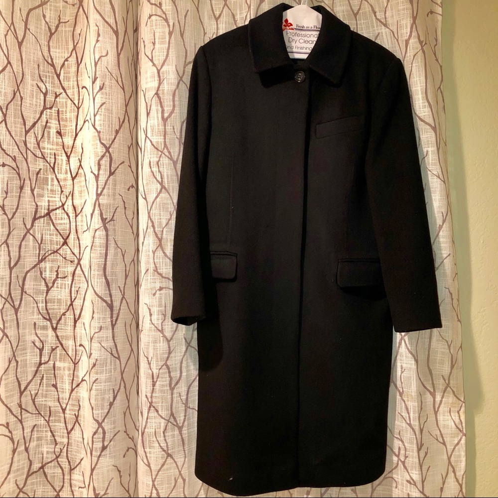 🆕Calvin Klein Black Wool Coat